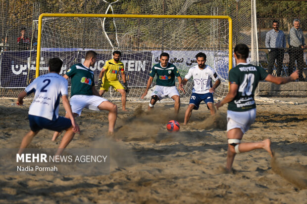 صعود تیم فوتبال ساحلی شیبا البرز به لیگ برتر