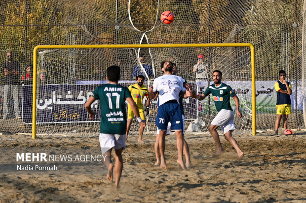 صعود تیم فوتبال ساحلی شیبا البرز به لیگ برتر