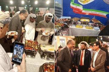 ترحيب دولى بجناح الثقافة والطعام الإيراني في المهرجان الدبلوماسي الباكستاني