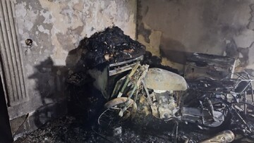 نجمی: حریق یک منزل مسکونی در مشهد مهار شد