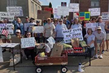 ۵ ایالت آمریکا به علت توقف کمک‌های غذایی وضعیت اضطراری اعلام کردند