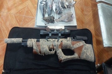 دستگیری شکارچیان غیرمجاز در ری با کشف سلاح دوربین‌دار