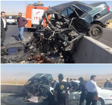 تصادف در جاده ازنا - شازند یک فوتی و یک مصدوم برجای گذاشت