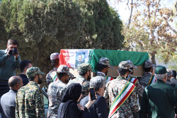 تشییع جانباز سرافراز خلبان محمد طیبی در اراک