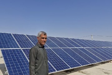 نیروگاه خورشیدی خیرساز در مدرسه شبانه‌روزی بشاگرد به بهره‌برداری رسید