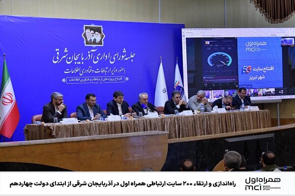 راهاندازی و ارتقاء ۲۰۰ سایت ارتباطی همراه اول در آذربایجان شرقی راهاندازی و ارتقاء ۲۰۰ سایت ارتباطی همراه اول در آذربایجان شرقی