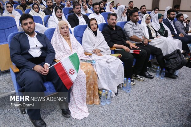 مراسم آئین وصال جشن ازدواج ۲۱۵ سرباز ولایت در سنندج