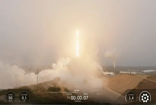 پرتاب،استارلينك،اسپيس،ايكس،بوستر