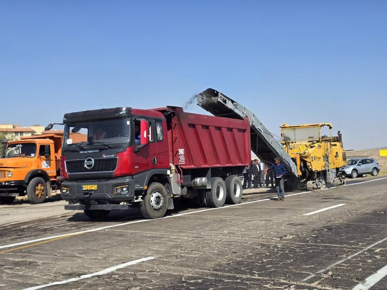 اجرای طرح ۷۶۷ میلیارد ریالی بهسازی محور سمنان-مهدیشهر