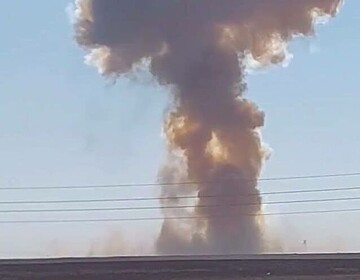 Massive explosion reported in northeastern Syria