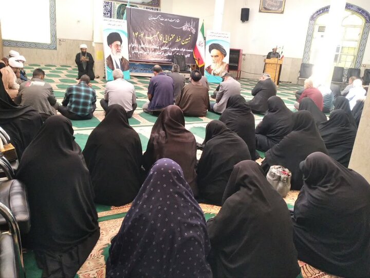 خیراندیش: تبیین خط محتوایی فاطمیه ۱۴۰۴ در شهرستان مانه برگزار شد خیراندیش: تبیین خط محتوایی فاطمیه ۱۴۰۴ در شهرستان مانه برگزار شد