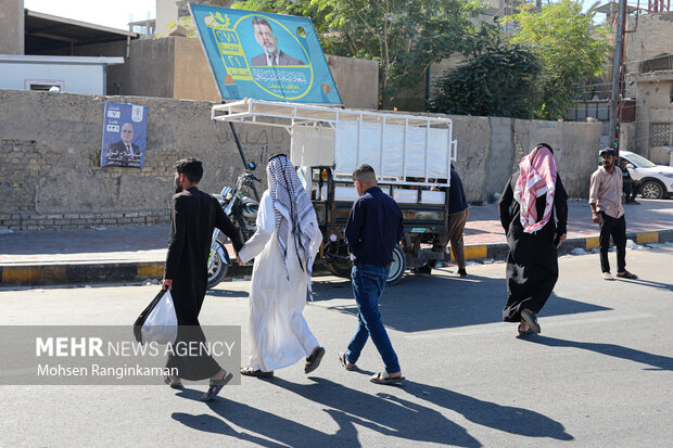 حال و هوای انتخابات مجلس در شهر نجف - عراق 4