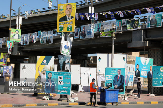 حال و هوای انتخابات مجلس در شهر نجف - عراق 5