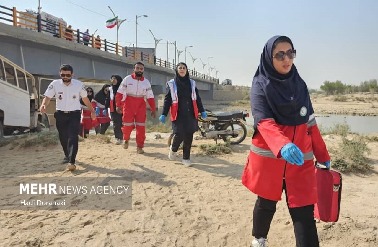 مانور پدافند غیرعامل در دیر؛ آمادگی در برابر بحرانهای صنعتی و شهری