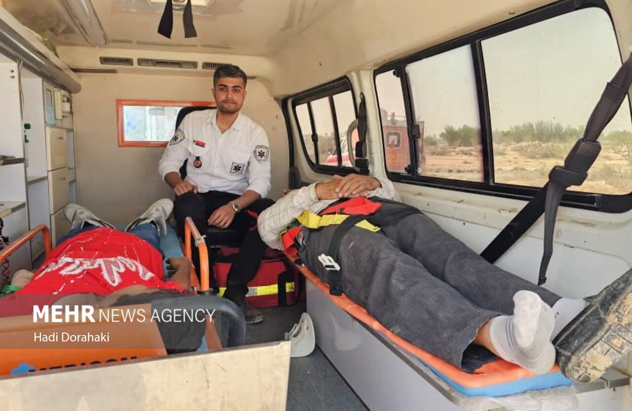 مانور پدافند غیرعامل در دیر؛ آمادگی در برابر بحرانهای صنعتی و شهری