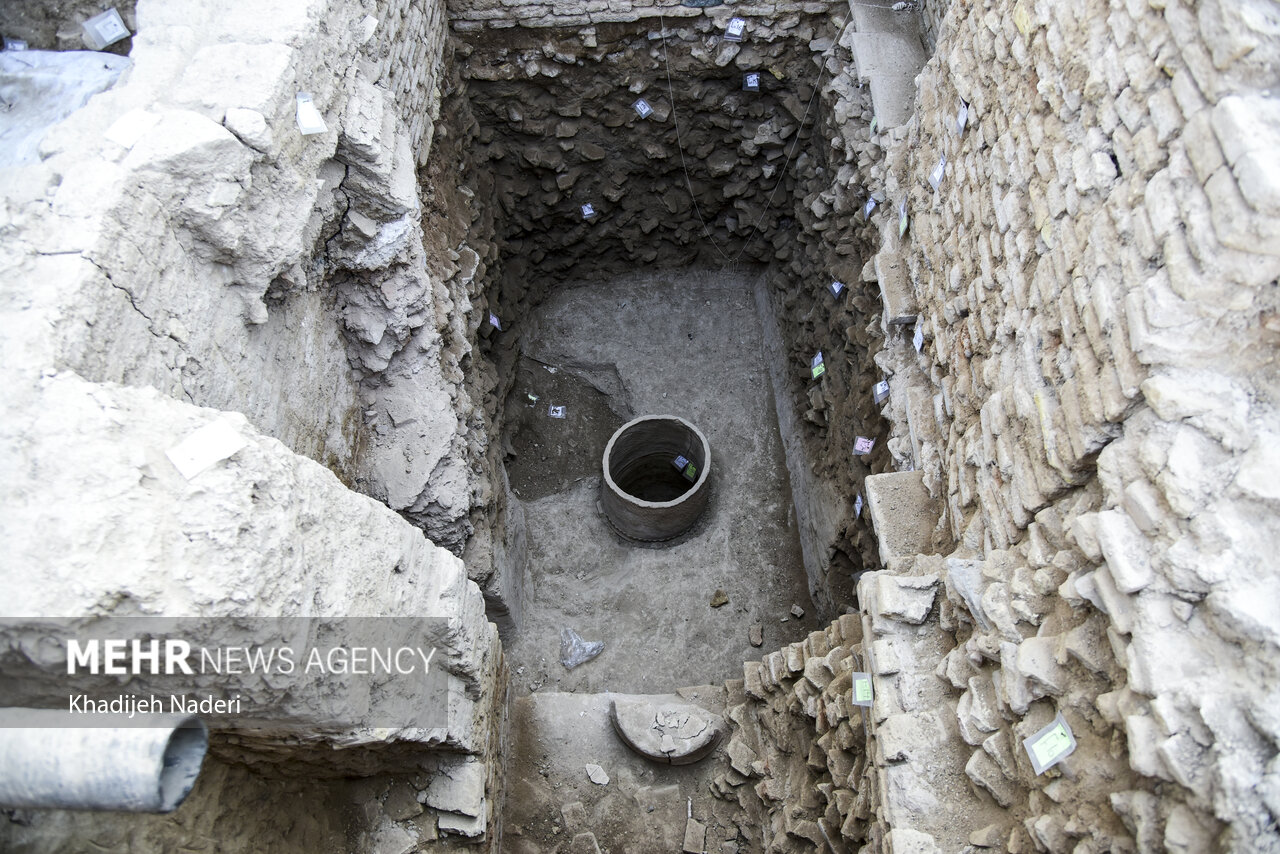 باران تهدیدی جدی برای بقایای محوطه ای تاریخی؛ «سقف موقت» نیاز فوری است