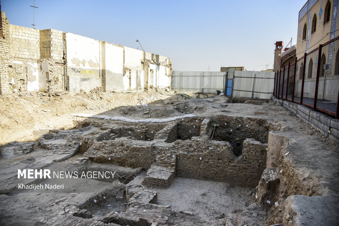 باران تهدیدی جدی برای بقایای محوطه ای تاریخی؛ «سقف موقت» نیاز فوری است