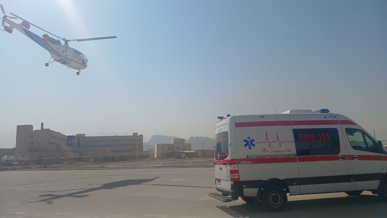 Helikopter nujne medicinske pomoči v Zahodnem Azerbajdžanu rešil dvema bolnikoma življenje