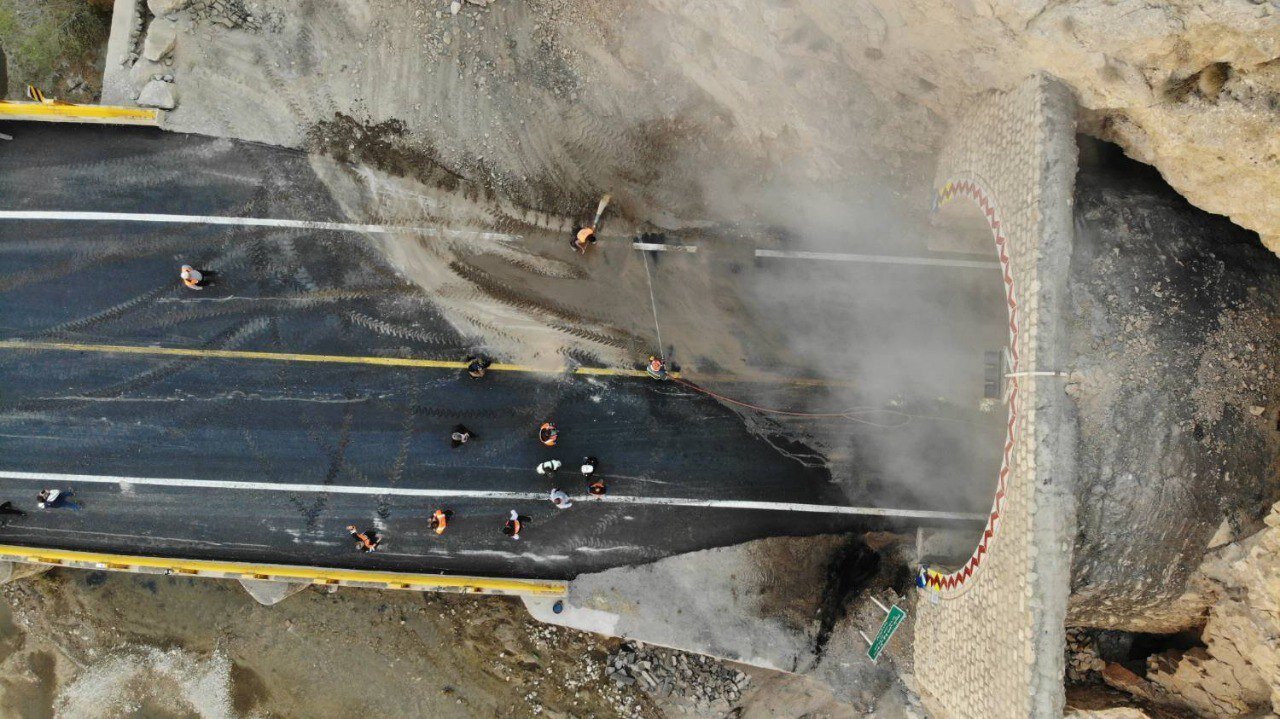 رزمایش انسداد تونل محور اسفراین به بجنورد با هدف سنجش آمادگی برگزار شد