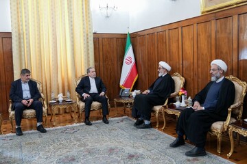 دیدار رئیس سازمان قضایی نیروهای مسلح کل کشور با عراقچی