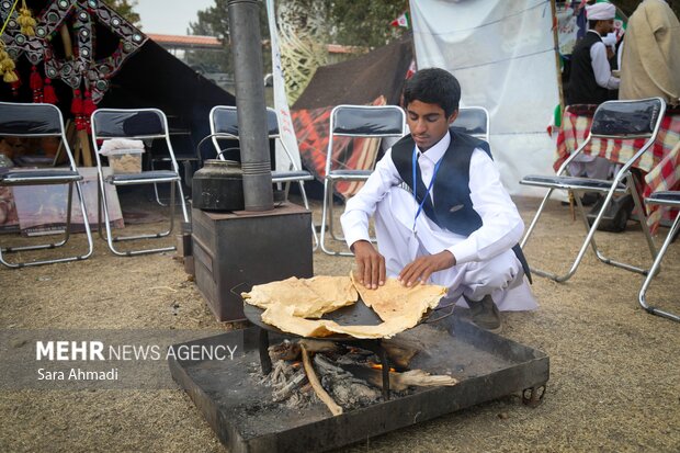 مراسم افتتاحیه اردوی ملی دانش‌آموزان پسر عشایر کشور