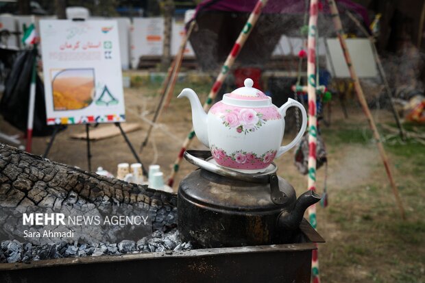 مراسم افتتاحیه اردوی ملی دانش‌آموزان پسر عشایر کشور