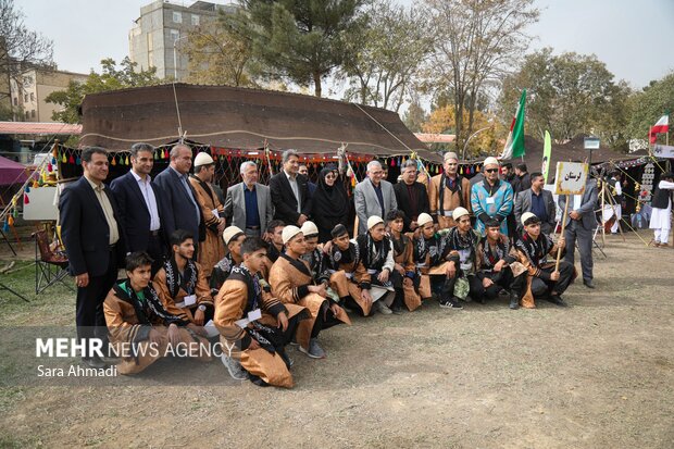 مراسم افتتاحیه اردوی ملی دانش‌آموزان پسر عشایر کشور