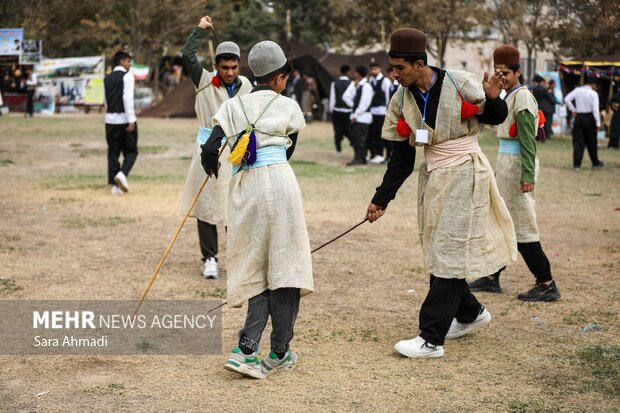 مراسم افتتاحیه اردوی ملی دانش‌آموزان پسر عشایر کشور