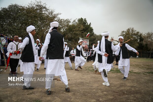 مراسم افتتاحیه اردوی ملی دانش‌آموزان پسر عشایر کشور