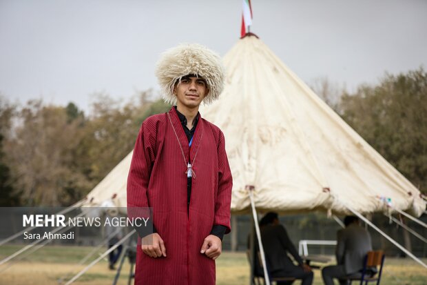 مراسم افتتاحیه اردوی ملی دانش‌آموزان پسر عشایر کشور