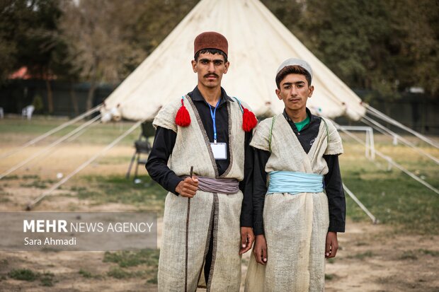مراسم افتتاحیه اردوی ملی دانش‌آموزان پسر عشایر کشور