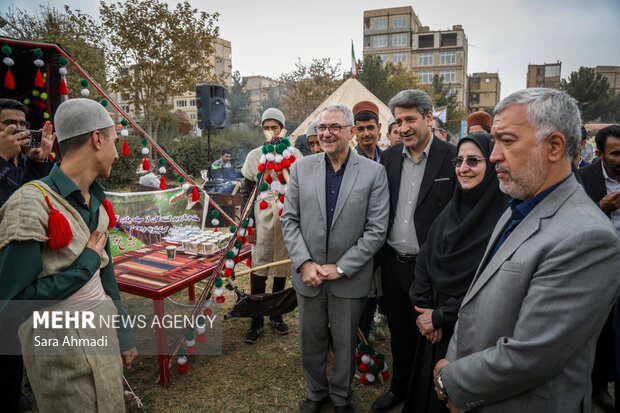 مراسم افتتاحیه اردوی ملی دانش‌آموزان پسر عشایر کشور