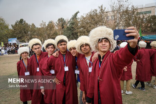 مراسم افتتاحیه اردوی ملی دانش‌آموزان پسر عشایر کشور