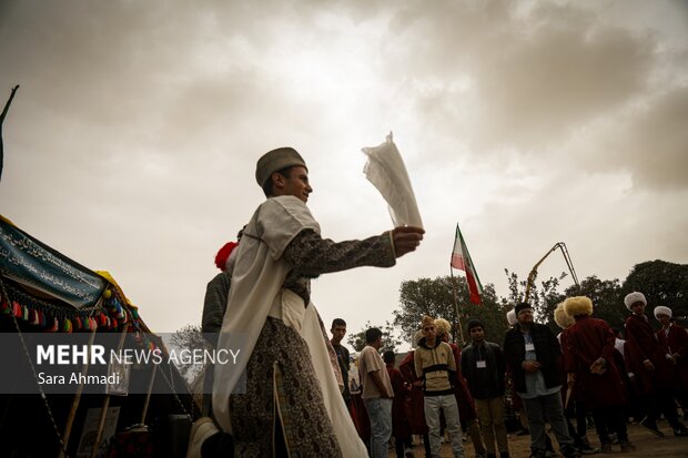 مراسم افتتاحیه اردوی ملی دانش‌آموزان پسر عشایر کشور