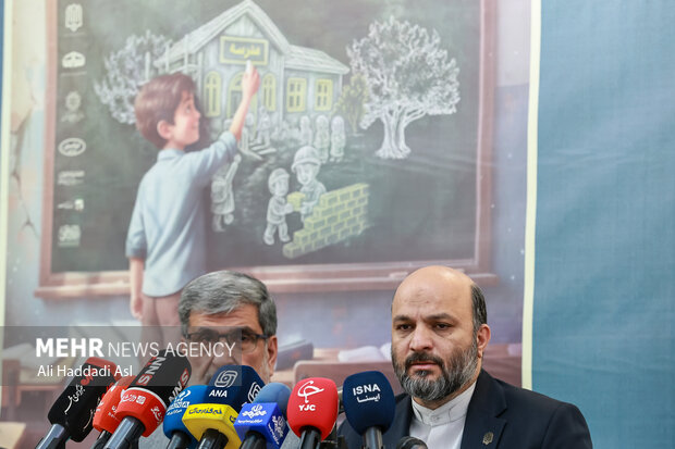 نشست خبری پویش ملی «به‌ساز مدرسه، بساز مدرسه» 15