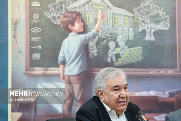 نشست خبری پویش ملی «به‌ساز مدرسه، بساز مدرسه» 22