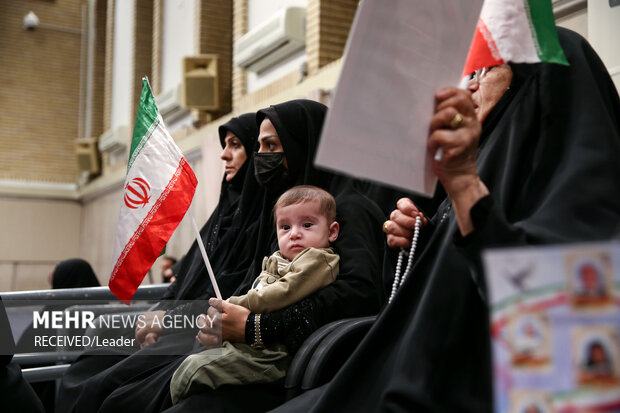 دیدار دانشآموزان و دانشجویان با رهبر انقلاب