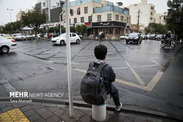 مشهد پس از باران
