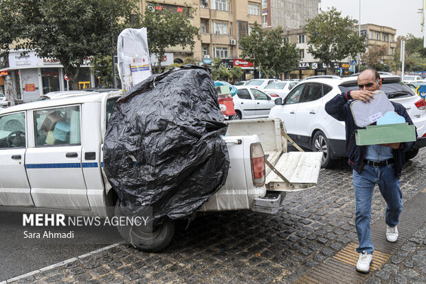 مشهد پس از باران