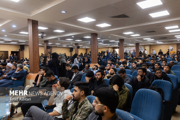 نشست سعید جلیلی در دانشگاه علامه طباطبایی 9