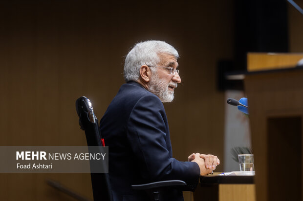 نشست سعید جلیلی در دانشگاه علامه طباطبایی 12