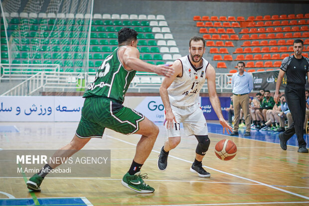لیگ برتر بسکتبال - گلنور اصفهان و پاس کردستان 11