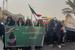 راهپیمایی ۱۳ آبان در بندرعباس برگزار شد