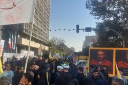 راهپیمایی ۱۳ آبان در اکثر نقاط استان تهران آغاز شد