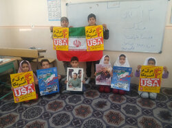 استکبارستیزی در دل کوهستان؛ ۱۳ آبان در مدرسه «شجاعت»!