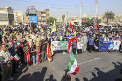 شاهوارپور: حضور مردم در راهپیمایی ۱۳ آبان تجدید میثاق با انقلاب است