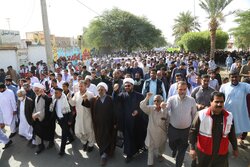 راهپیمایی ۱۳ آبان ۱۴۰۴ در ایرانشهر