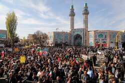 راهپیمایی ۱۳ آبان در اردبیل