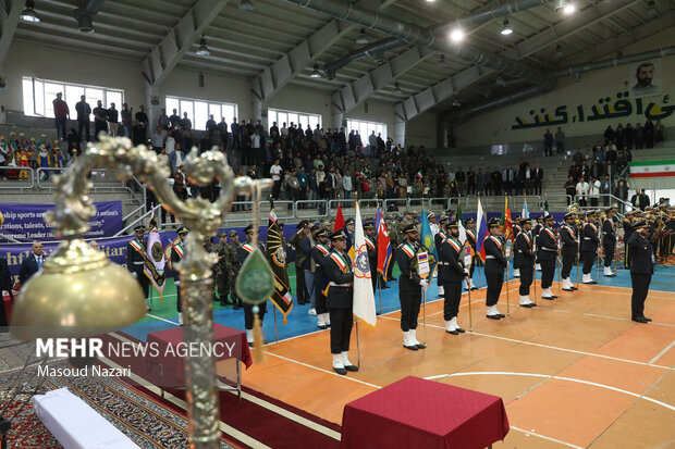 آیین افتتاحیه اولین دوره مسابقات وزنه برداری سیزم 7