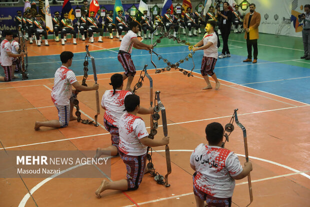 آیین افتتاحیه اولین دوره مسابقات وزنه برداری سیزم 15